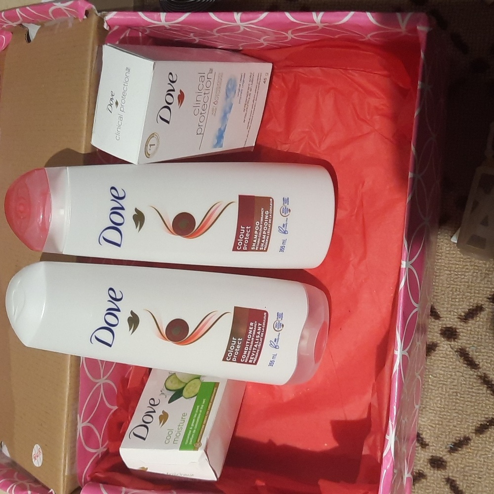 🛁 Dove Color Protect Shampoo Conditioner Clinical Protection Solid & Bar Bundle